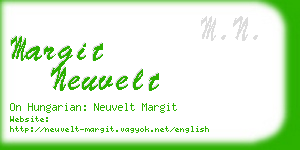 margit neuvelt business card